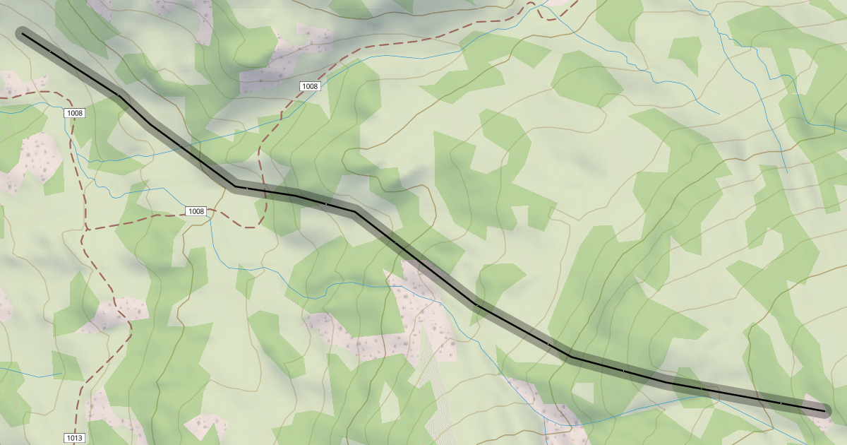Map preview of Snowshoe Hill