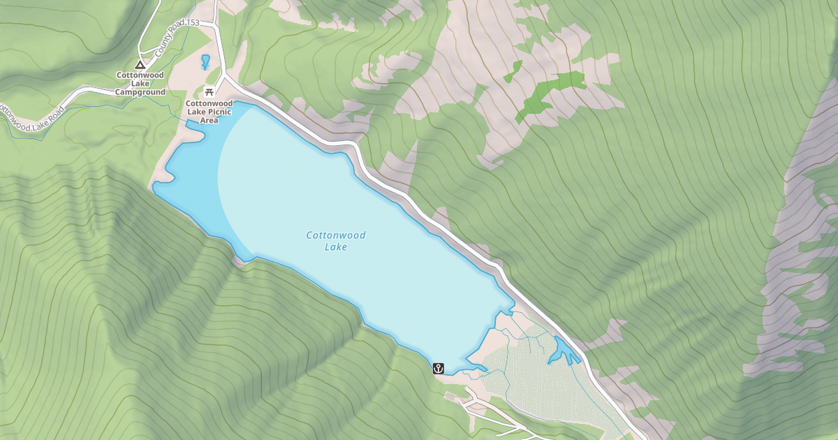 Map preview of COTTONWOOD LAKE REC. RES.