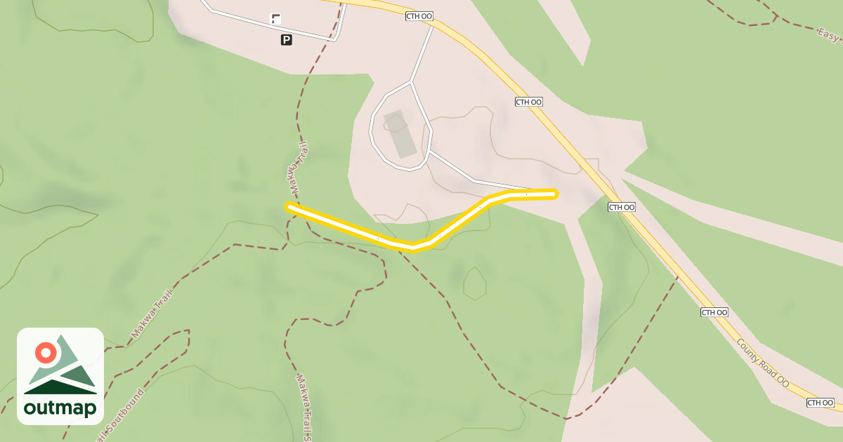 Map of West Side Trail
