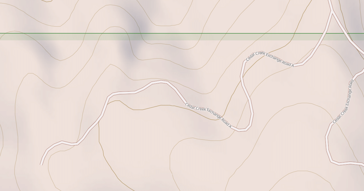 Map preview of CEDAR CREEK EXCHANGE A