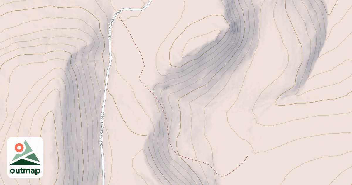 Map of SKINNER SPRING
