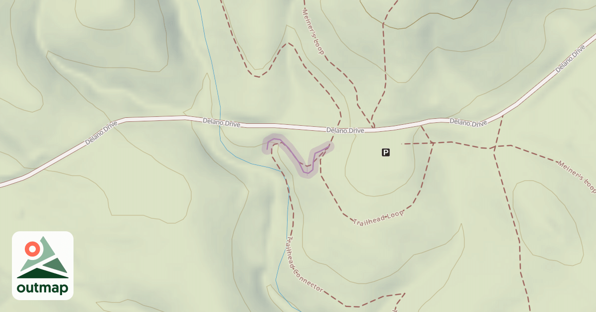 Map of Trailhead Connector