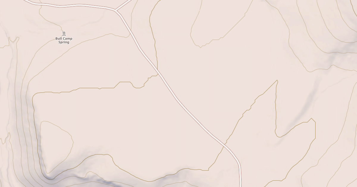 Map preview of BULL CAMP SPUR B
