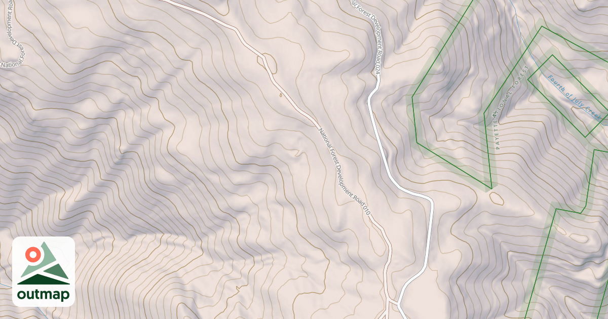 Map of RIDGE ROAD in Washington