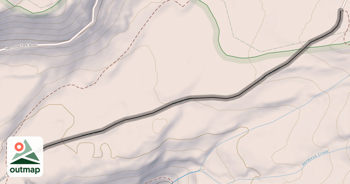 Map of Tin Can Basin