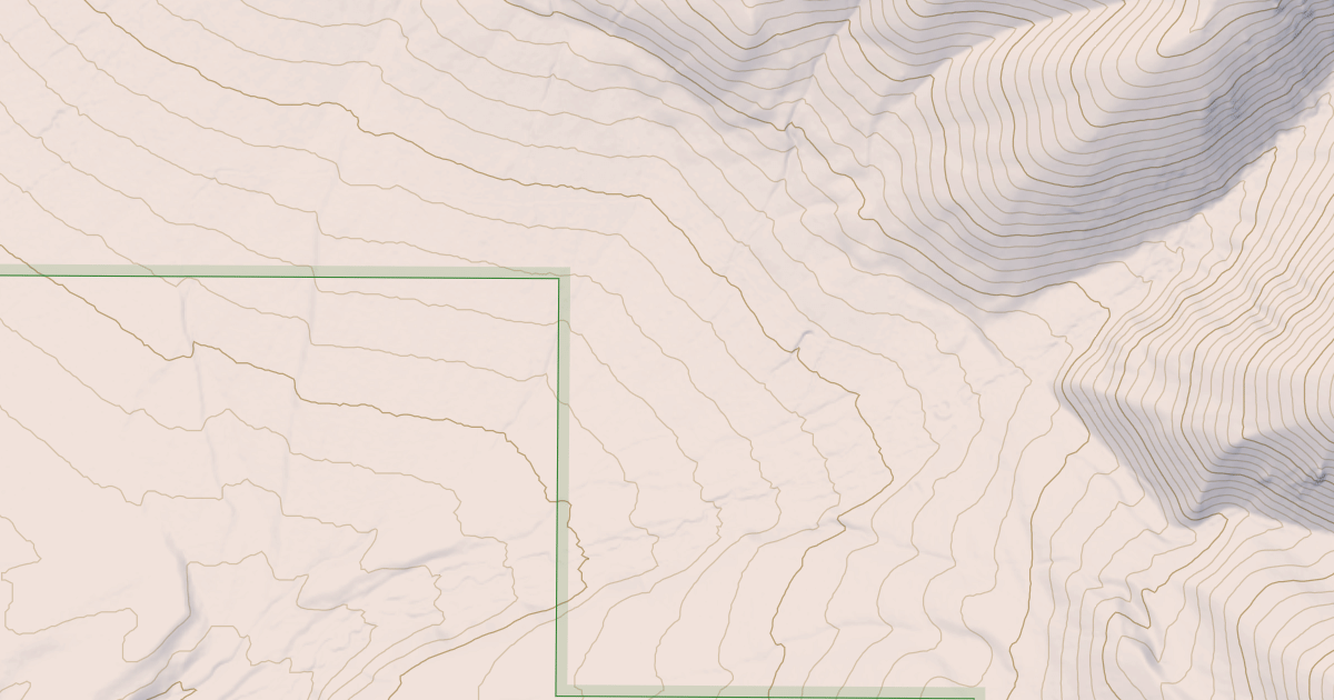 Map preview of FOSS MTN.