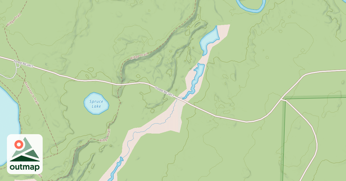 Map of FR 2417