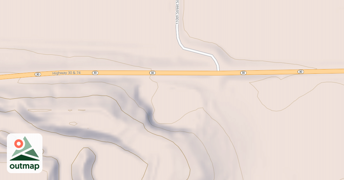 Map of Chatfield Trail