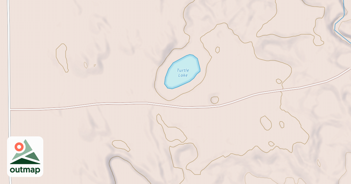 Map of BAY DE NOC SPUR F