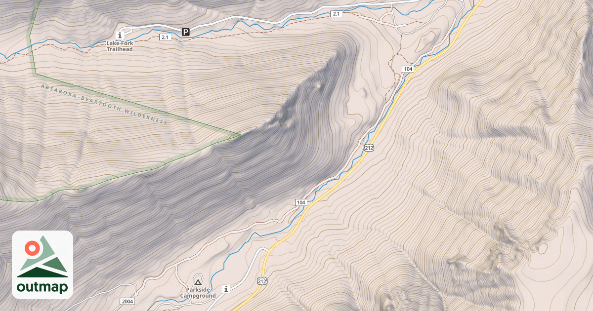 Map of Lower Parkside
