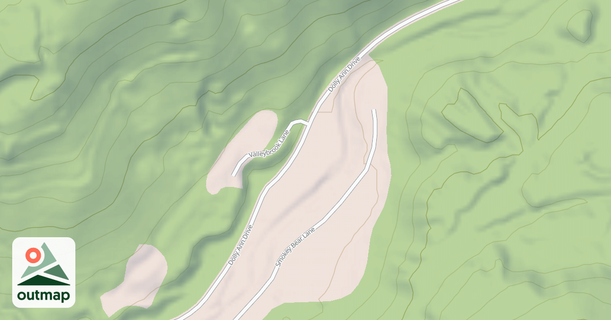 Map of DOLLY ANNE