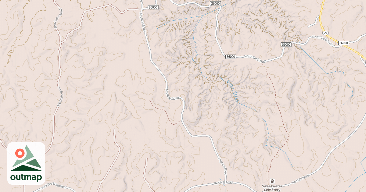 Map of USFS Motor Vehicle Use Map Roads {BA92987C-84A7-4846-A9A8-5139F2BD7200}