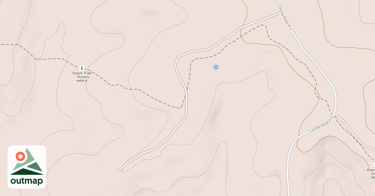 Map of DRY BRANCH