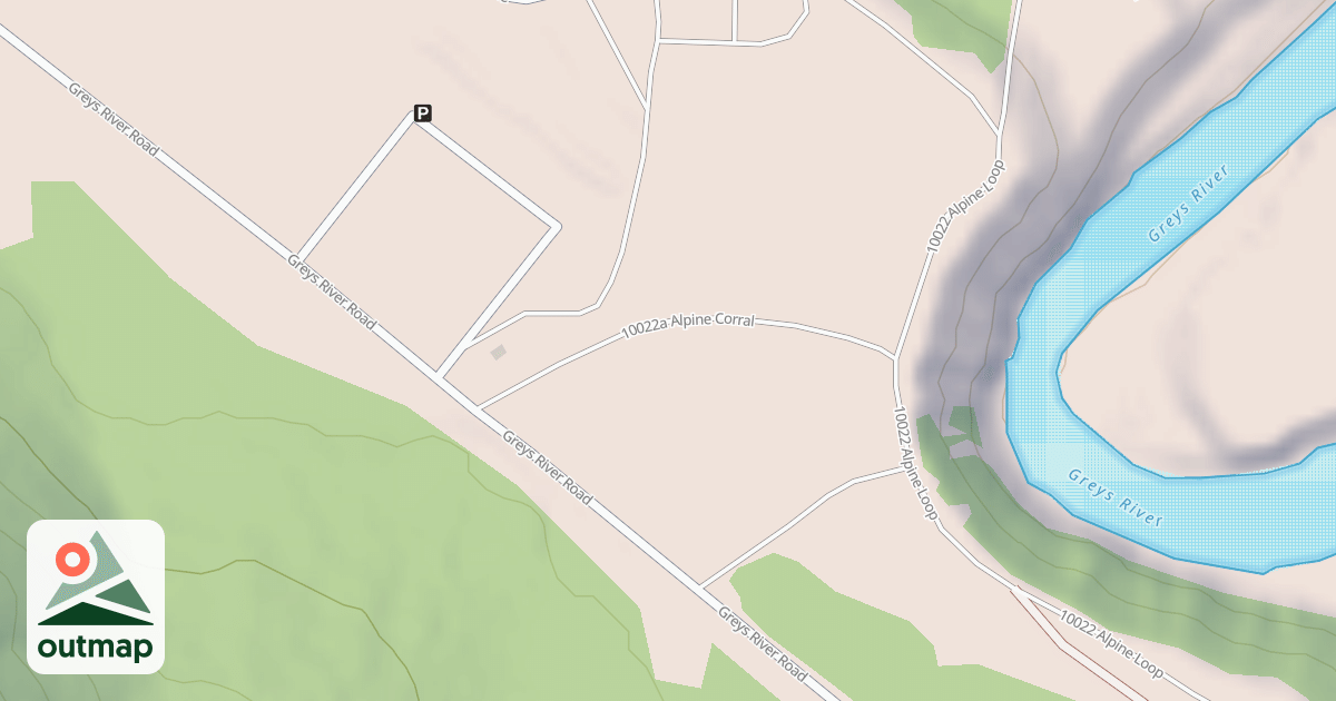 Map of ALPINE CORRAL
