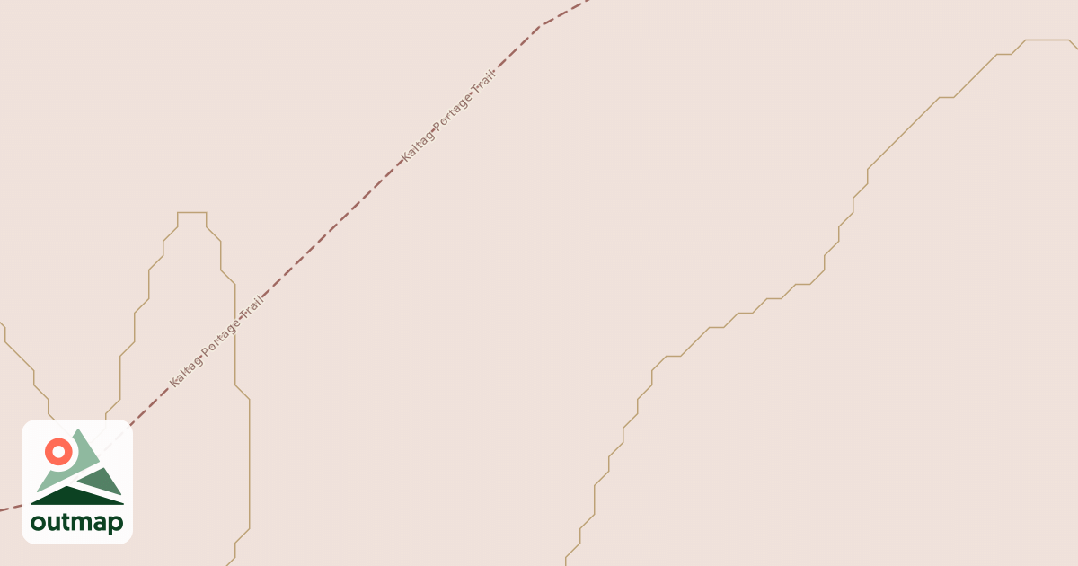 Map of Iditarod National Historic Trail