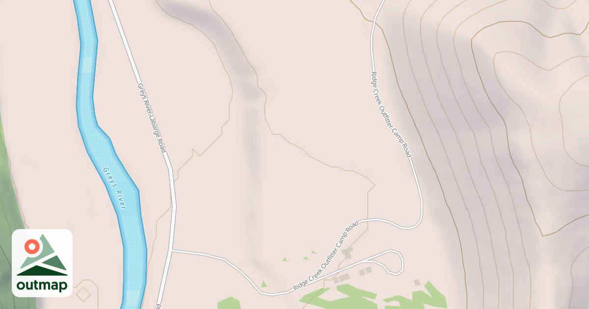 Map of RIDGE CREEK OUTFITTER CAMP