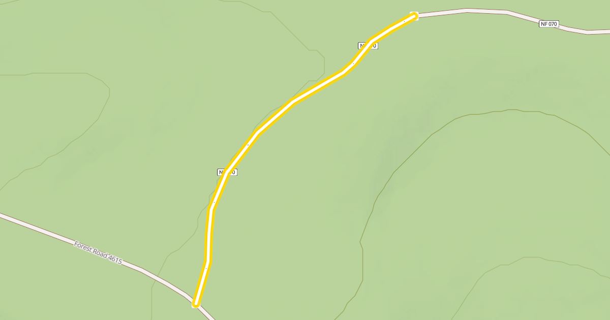 Map preview of Forest Road 4615-070
