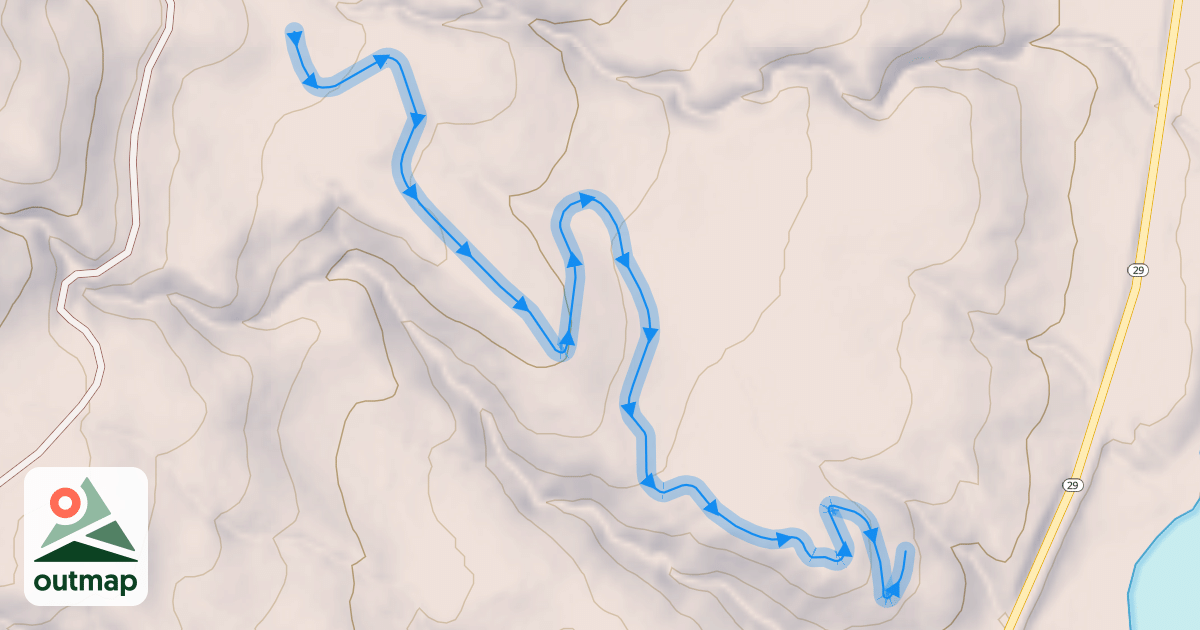 Map of 959 Trail