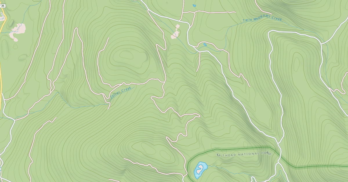 Map preview of BOWEN LAKE