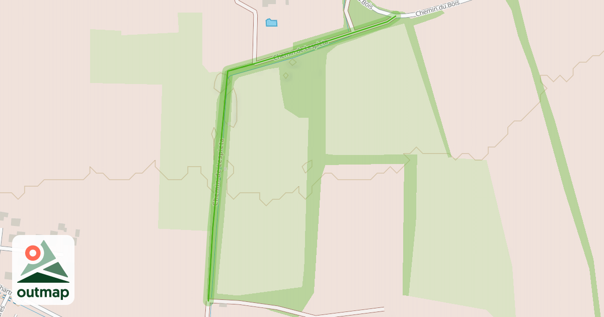 Map of Chemin de Lespieta
