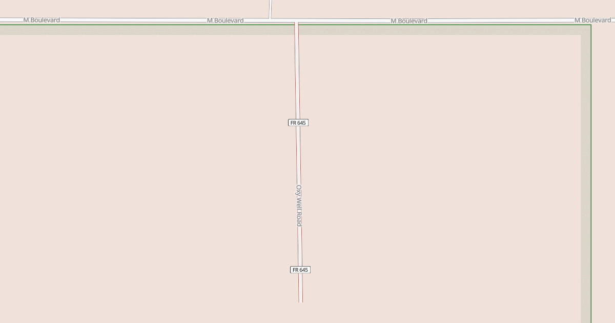Map preview of OXY WELL