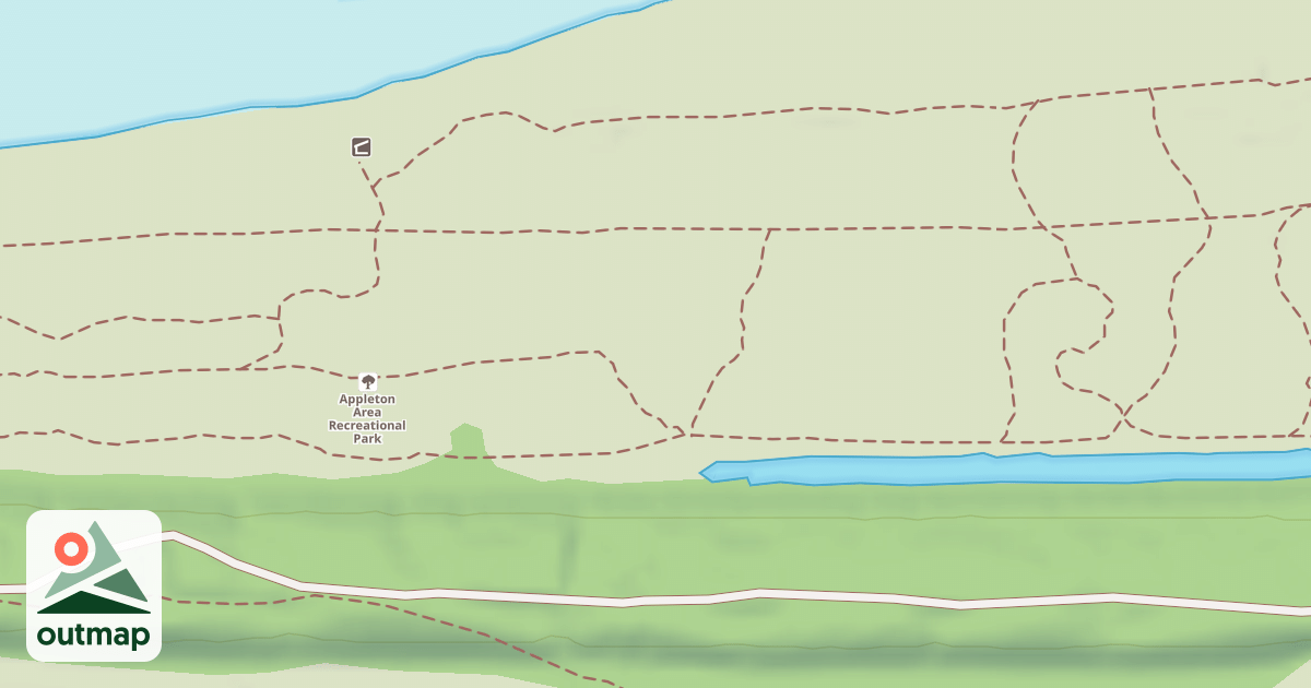 Map of Appleton Area Recreational Park