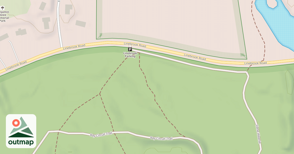 Map of Bay Circuit Trail