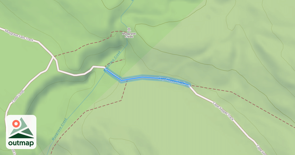 Map of Cape Keppel Track