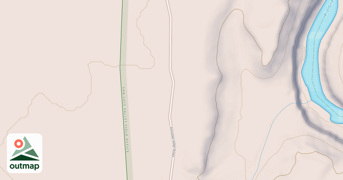 Map of BLM National GTLF Public Motorized Roads 80226264-396d-4614-b4f2-9b0ce0efb9e2