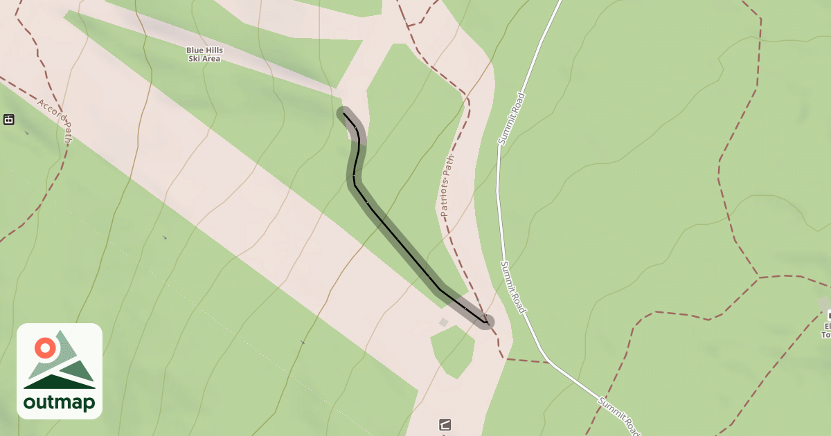 Map of Upper Chute