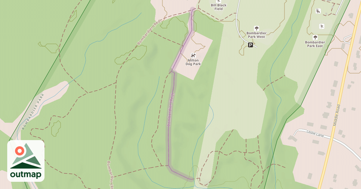 Map of Bombardier (Red)