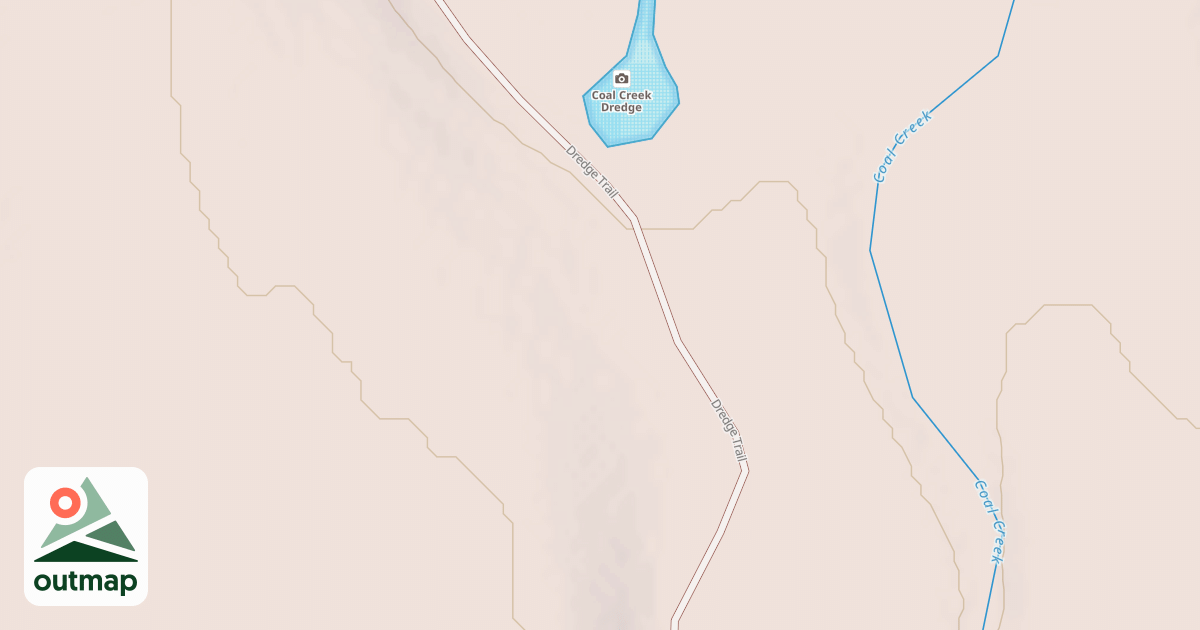Map of Coal Creek Lower Trail