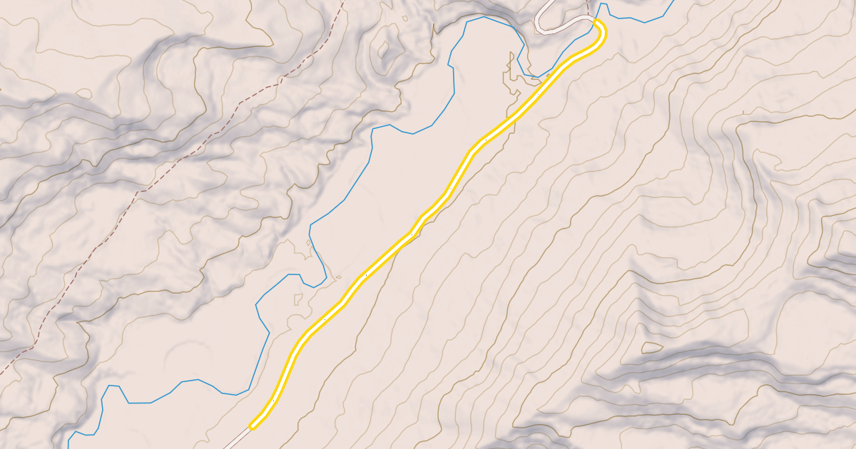Map preview of North Fork Of Fish Creek Pack Trail