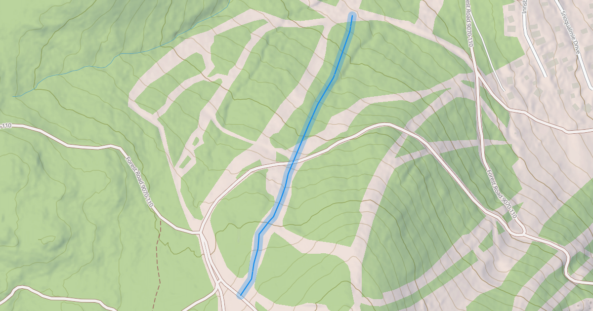 Map preview of Sarrah's Run