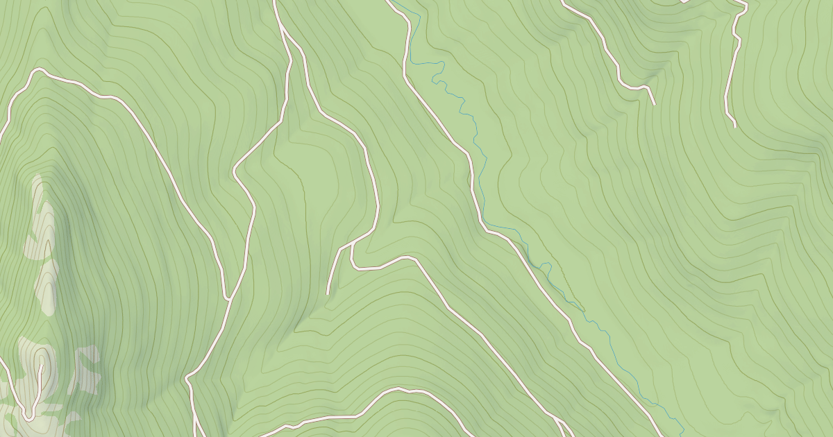 Map preview of Bruin Creek Snowmobile Spur