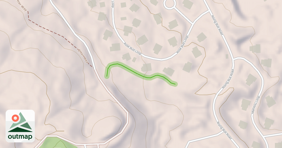 Map of Old Rosebud Access