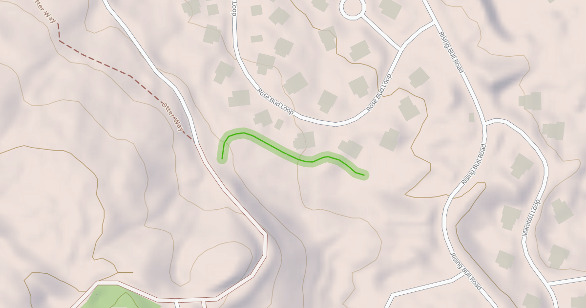 Map preview of Old Rosebud Access