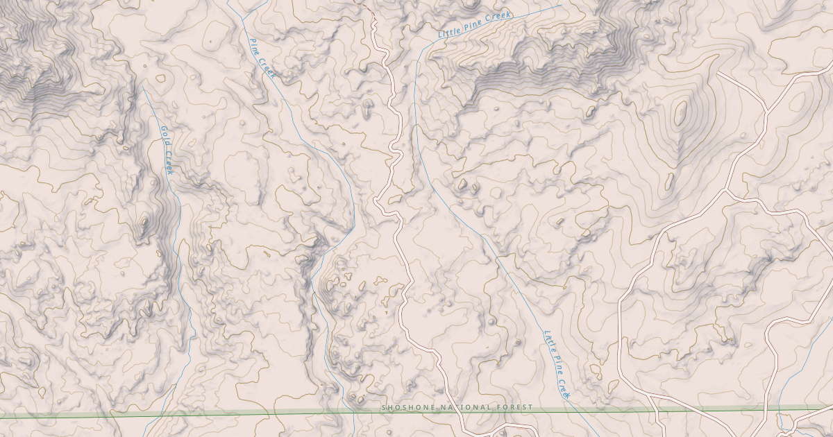 Map preview of LITTLE PINE
