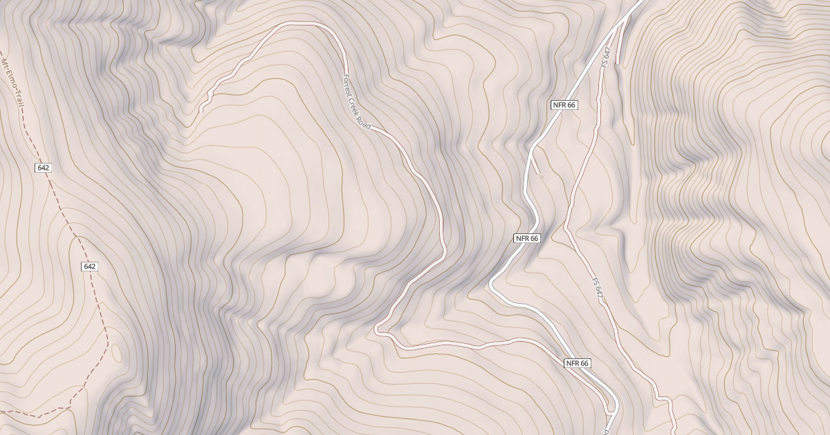 Map preview of FOREST CREEK
