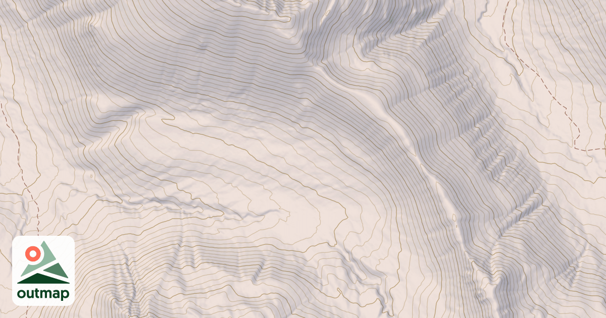 Map of Senator Creek