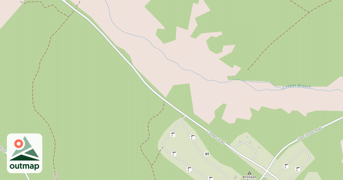 Map of Lebanon Loop Trail