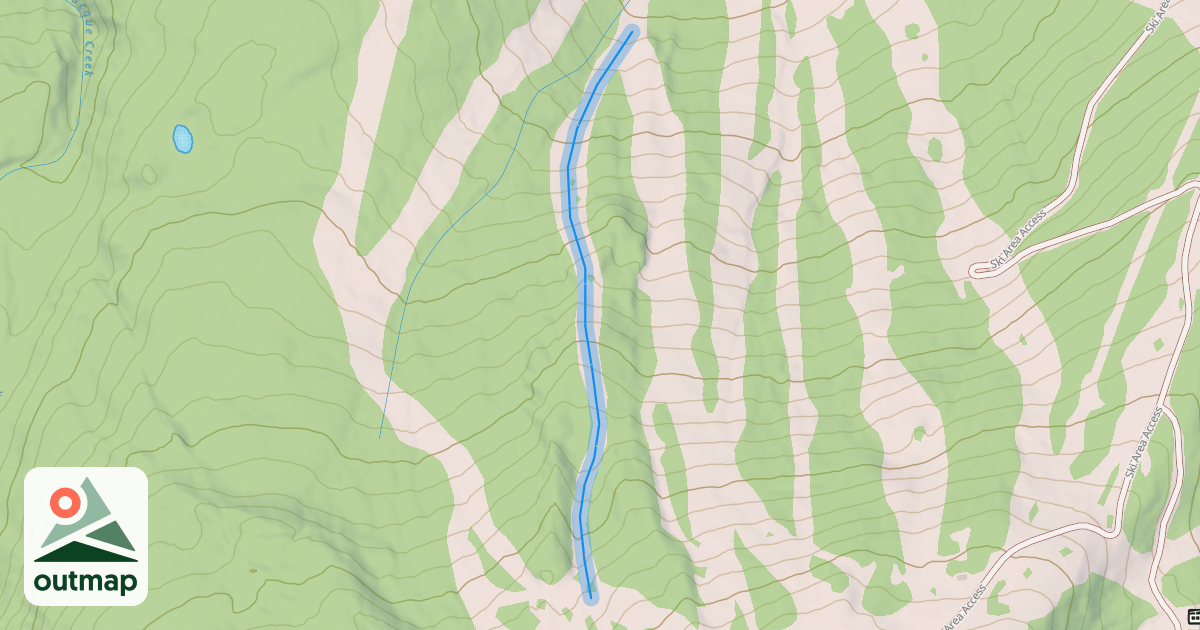 Map of Jacque's Pique