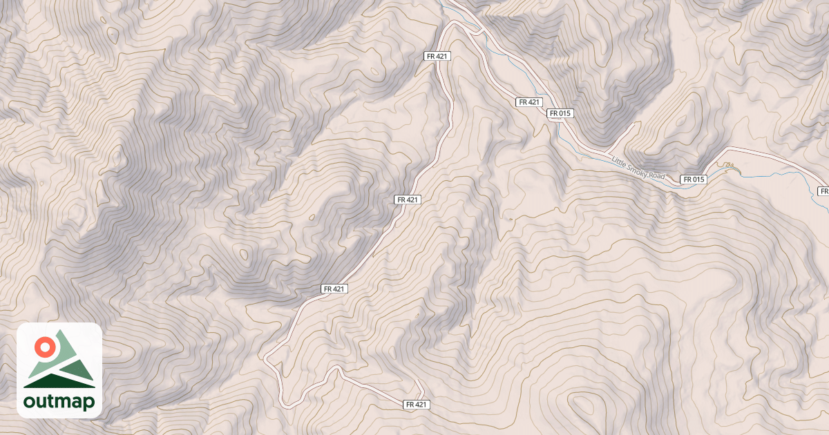 Map of REDROCK