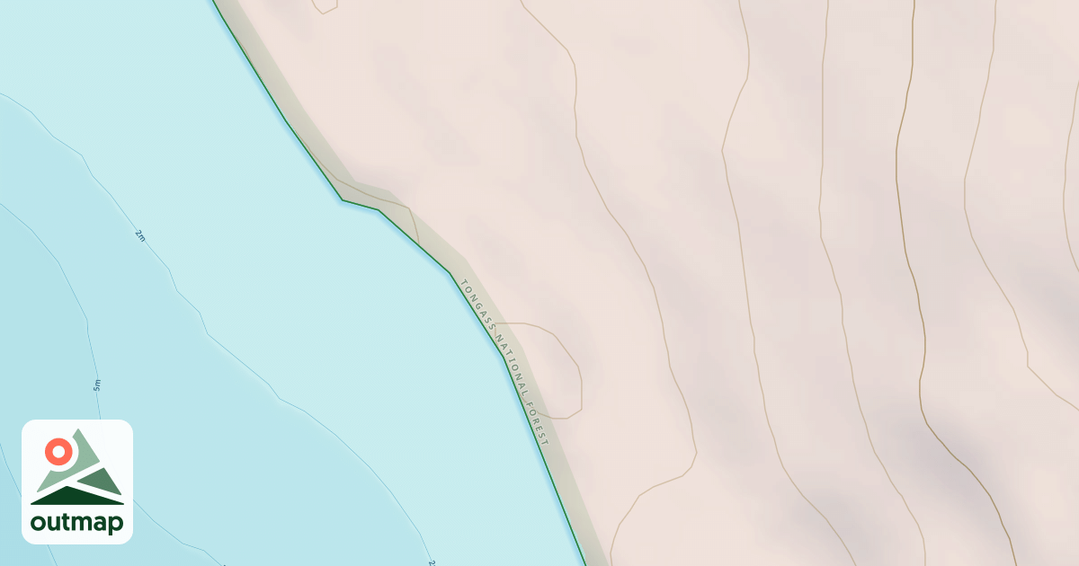 Map of Kizhuchia Creek Road