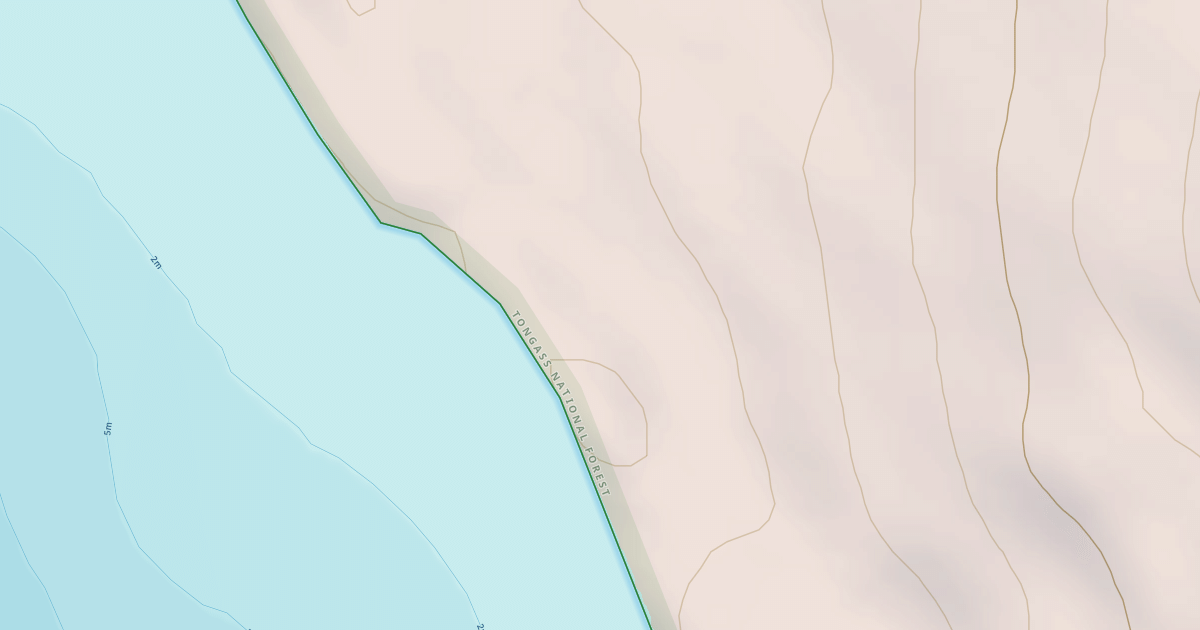 Map preview of Kizhuchia Creek Road