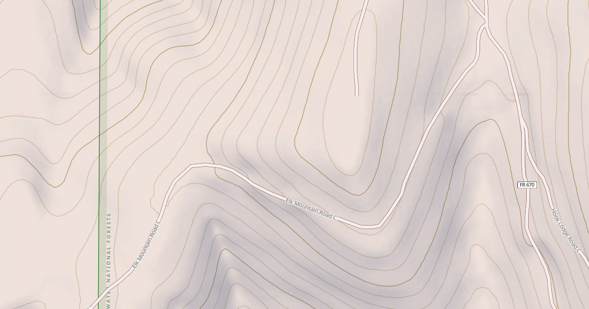 Map preview of ELK MOUNTAIN C