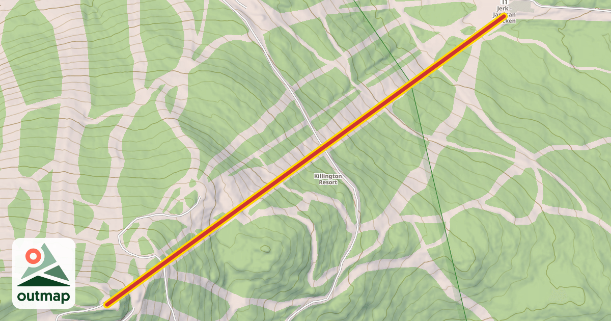 Map of Skyeship Express Gondola Stage 2