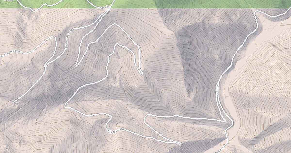 Map preview of COYLE CREEK