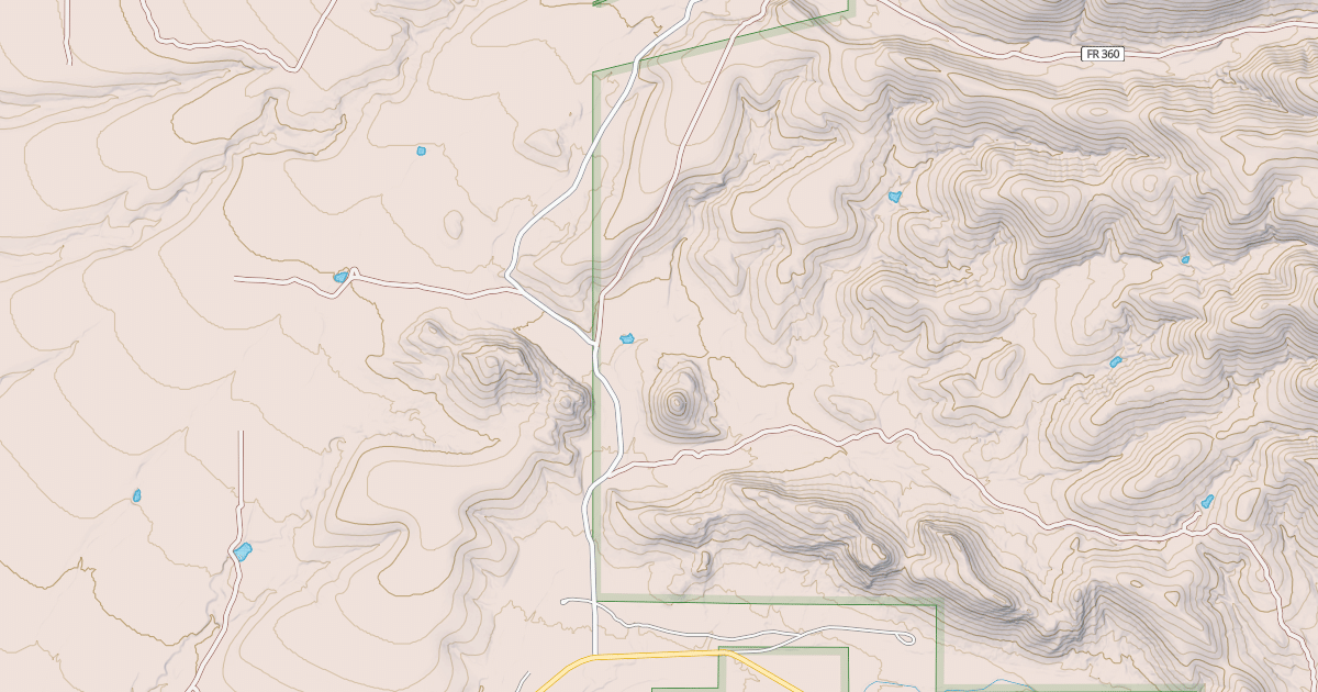 Map preview of JOHN LONG CANYON
