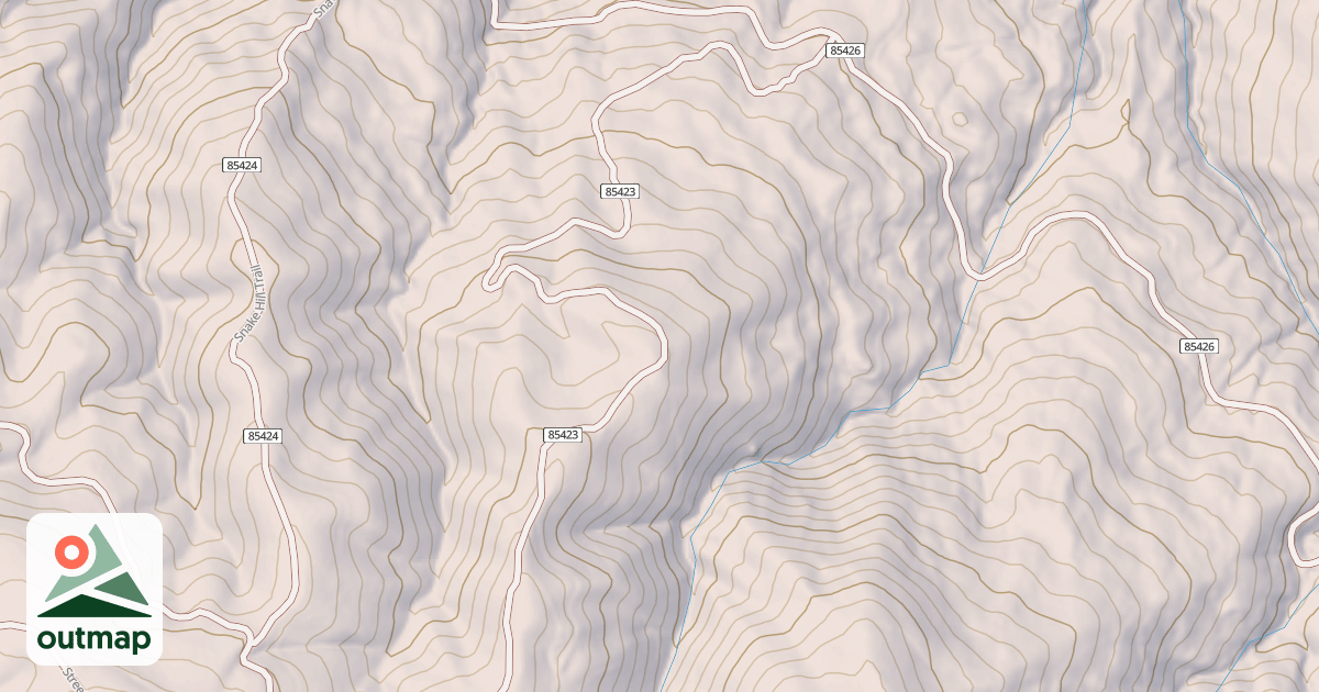 Map of HORSE HILL